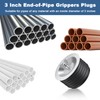 3 inch Sewer Cleanout Cap, Practical Expansion Pipe Plug Durable