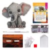 CRYSTAL ART Elephant Wildlife Buddies Kit Craft Buddy
