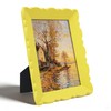 Yellow Picture Frame 4x6, Wall and Tabletop Display