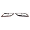2PCS Exhaust Muffler Tail Pipe Cover Left Right Decorative Tail