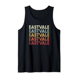 Eastvale California Eastvale CA Retro Vintage Text Tank Top