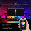 BTF-LIGHTING 13.1FT WS2811 WS2812B IC RGB 360 Degree Round Reticulate
