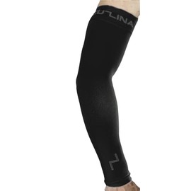 CUZINA Graduated Compression Premium Arm Sleeve (LG/XL, Black)