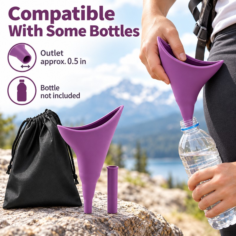 Portable Female Urination Device for Camping & Travel – Reusable