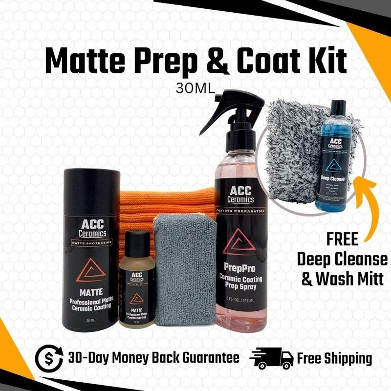 MATTE Ceramic Coating - Which Kit?: Prep & Coating Kit