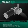 SCITOO 600W 90:1 Tarp Motor Compatible with Dump Truck Tarp