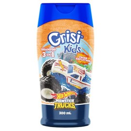 Grisi Kids Shampoo 3 En 1 T.Color Hotwheels 300ML