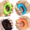 4 Pack Hand Grip Strengthener Rings Finger Exerciser Grip Strength