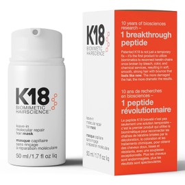 K18 Hair - Mascarilla capilar reparadora molecular Leave-In, máscara unisex, 1.7 oz