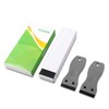 FOSHIO 2PCS Plastic Razor Blade Scraper Tool and 100PCS Plastic