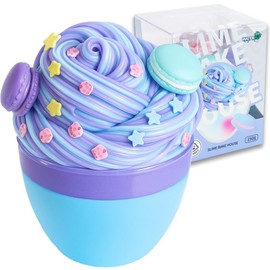 WATERELF Butter Slime for Girls 10-12, Big Scented Slime for Kids Boys Party Favor Stress Relief, Special Toys for Birthday Present - 5.29 Oz - BS005-Macaron