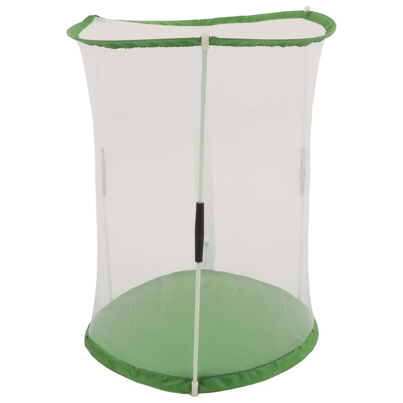 Cylindrical Butterfly and Insect Observation Cage Transparent Mesh Habitat Cage