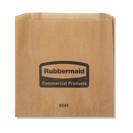 Rubbermaid Commercial Products Feminine Hygiene Sanitary Bin Bags, 50 Bags/Bundle, Durable, Disposable, for Restrooms in Restaurants/Hotels/Schools/Airports/Offices