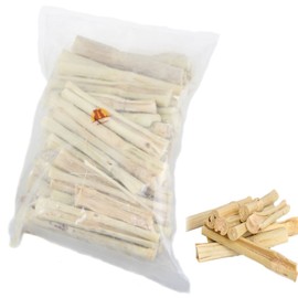 emours Natural Bamboo Stick Teeth Chewing Treats for Rabbits Bunny Chinchilla Guinea Pigs Sugar Gerbils and More