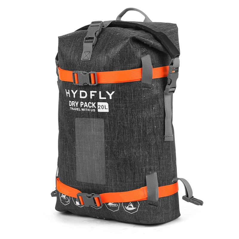 Outdoor Waterproof Dry Bag River Trekking Floating Roll-top Backpack Drifting