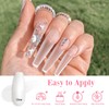 AZUREBEAUTY AZUREBEAUTY Nail Repair Kit Transparent Crystal for Broken Cracked