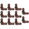 Rain Bird XFF 10pcs Elbow Fitting for XF XFS and 17mm PE Pipe Garden Irrigation