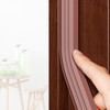 Door & Window Gap Sealer: Soundproofing Weatherstrip for Noise & Draft Reduction Draft Blocking Gap Sealer MH 5m White 5ea