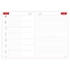Daigo Notebook 2026 Schedule Book, Appointment Weekly Left, B5, Black,