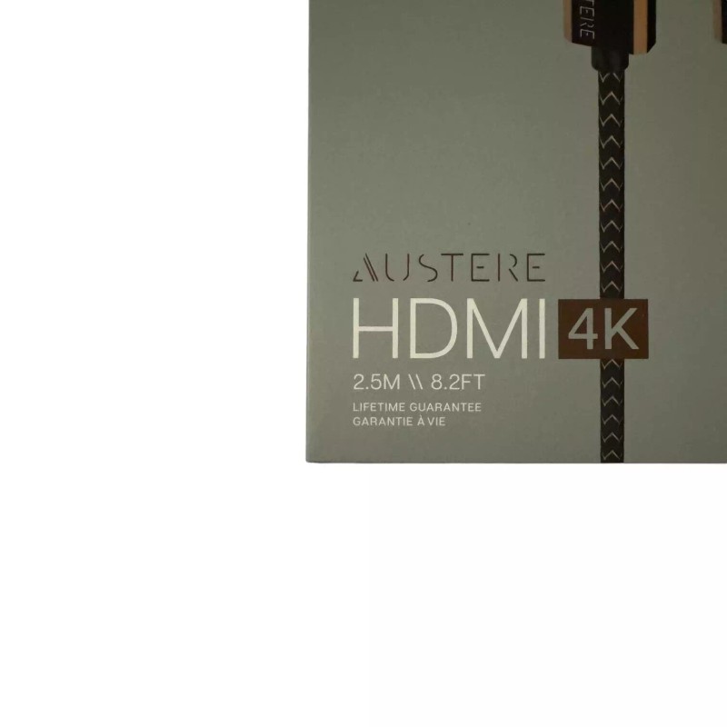Austere III HDMI 4K Cable Woven Armor 2.5 Meter 8.2