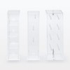 MUJI 18958207 Acrylic Necklace and Earring Stand, Approx. Width 2.6