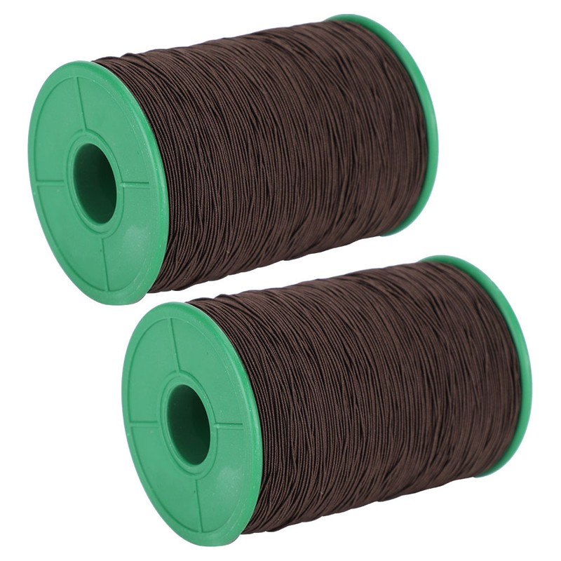 2 Roll Elastic Cord Beading Thread Bracelet Necklace Bead Making