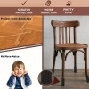 Morvat Black Furniture Leg Socks for Table, Chairs, & Furniture,