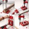 SYGELER Adjustable Drill Guide Jig for Woodworking - Alloy Steel