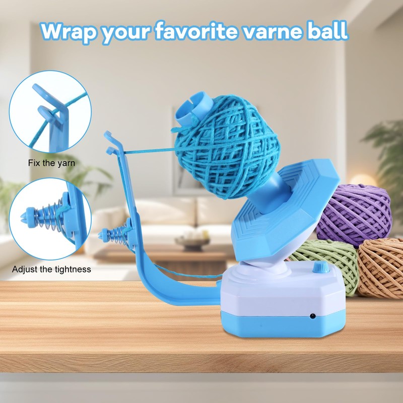 Outbit Automatic Yarn Ball Winder Electric Yarn Winder USB Port