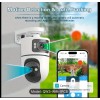 beenocam Smart Home Camera Dual Lens WiFi Security 2pcs Outdoor