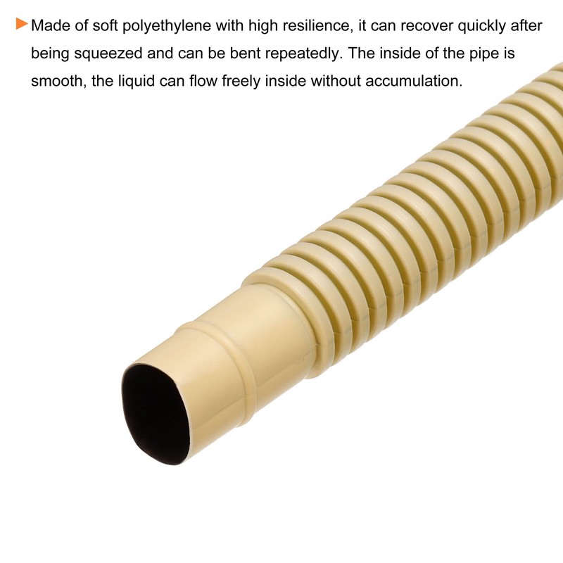 sourcing map Universal Air Conditioner Drain Hose 15mm 17mm ID