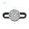CAMVATE Standard M6 rosette connection adapter bracket with two 1/4