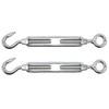 M8 x 120mm Eye & Hook Turnbuckles Wire Tensioner Strainer