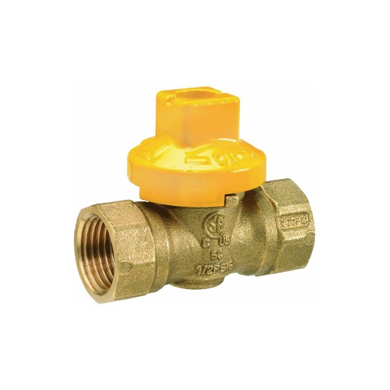 B & K LLC 114-522 Gas Ball Valve