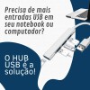 Extensor Hub Usb 3.0 De 4 Puertos Y Alta Velocidad