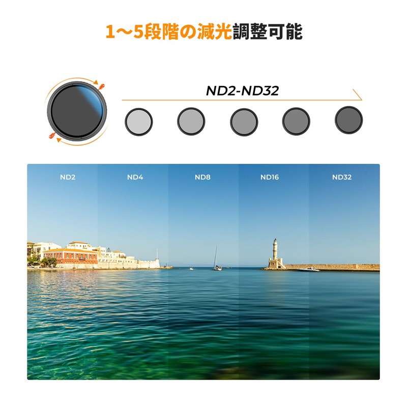 K&F CONCEPT 52mm ND2-32