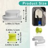 2 Pcs KV6Z-7K340-A DG9Z-7S004-A Transmission Shifter Cable Bushing with Cap