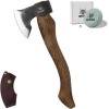 Wicing 15" Hatchet Axe Wood Handle 2Lbs Manganese Chopping Camping