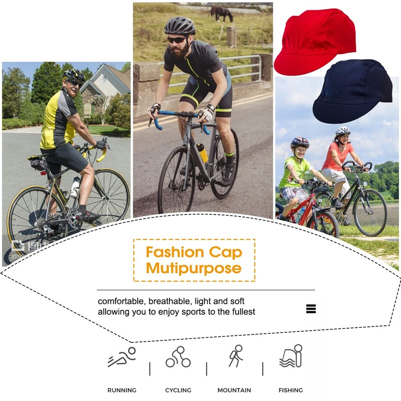 MFAZ Morefaz Ltd Men's Bicycle Road Bike Fixie Cap Hat