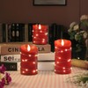 Xinhidar Flameless Candle Battery Powered Embedded Light String LED Candle