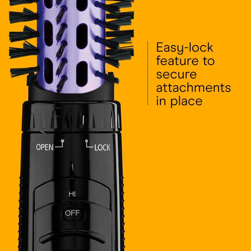 Conair 2-in-1 Hot Air Curling Combo, Includes 1.5-inch Curl Brush