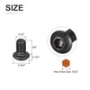 DTGN 1/4-20x3/8" Button Head Socket Cap Screw 25 Pcs Machine
