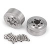 RCLions 4pcs RC Wheel Weight Block 85g Stainless Steel Counterweight