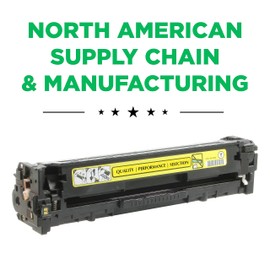 Clover Remanufactured Toner Cartridge Replacement for HP CF212A (HP 131A) | Yellow