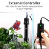 NICREW Fish Tank Heater, Submersible Aquarium Heater with External Temperature