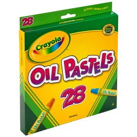 Crayola Oil Pastels, School Supplies, Kids Indoor Activities At Home, 28 Assorted Colors