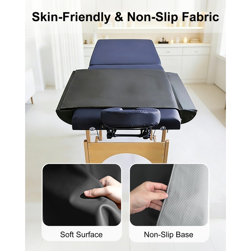 HOMCA Massage Table Side Arm Extenders Pads – 7.8" Width