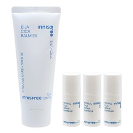 Innisfree Visa Cica Balm EX Large Capacity 70ml+ (Additional Cica Ampoule 7mlx3) / 이니스프리 비자 시카 밤 EX 대용량 70ml+(시카 앰플7mlx3개 추가)