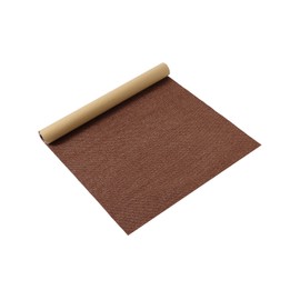 Sansam Self-Adhesive Linen Repair Fabric Patch - 17.2''x60'' Roll Brown Fabric Repair Tape for Couches,Sofa,Clothing,Scrapbooking, Fabric, Decor, Crafting and DIY Projects