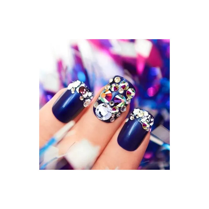 Dolores Piedra De Cristal Tornasol Super Calidad Nail Art En